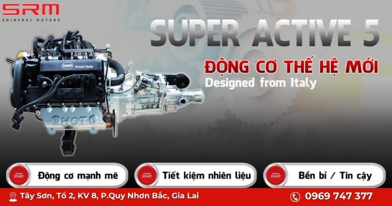 Động cơ mạnh mẽ, tiết kiệm nhiên liệu