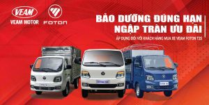 Bảo hành xe veam T25