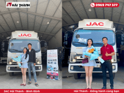 Bàn giao JAC N750 plus E5