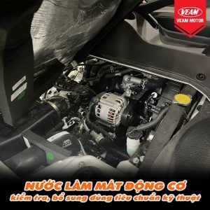 Kiểm tra nước làm mát động cơ