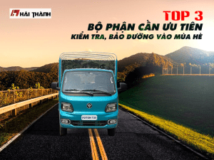 3 bộ phận cần ưu tiên kiểm tra bảo dưỡng vào mùa hè