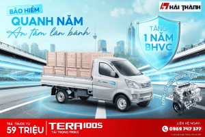 Tera 100 - Ưu đãi xe teraco tháng 7