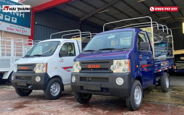 Dòng xe tải trọng 990kg thùng mui bạt phù hợp kinh doanh trái cây