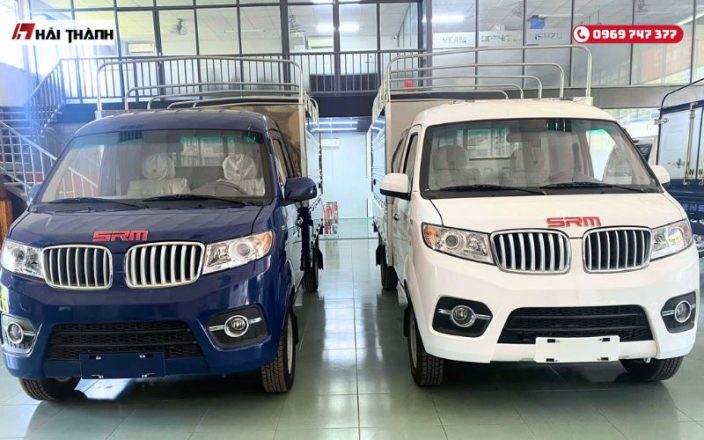 Xe tải thùng bạt tải 990kg phù hợp để chạy dịch vụ, chở hàng thuê