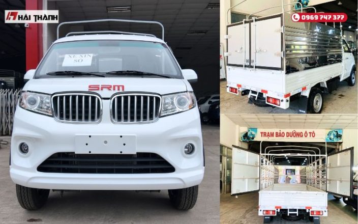 Mẫu xe tải nhỏ 930kg thùng bạt chở vật liệu xây dựng siêu khoẻ