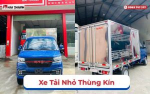 Xe tài nhỏ thùng kín
