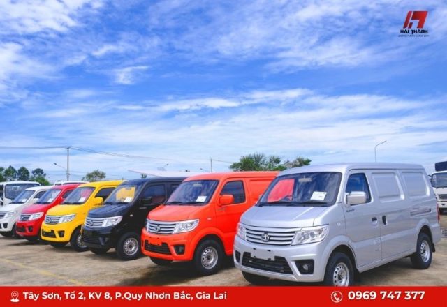 Xe tải van Terco dưới 1 tấn tiết kiệm nhiên liệu
