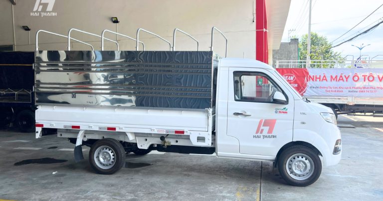 Mẫu xe tải nhỏ 1 tấn thùng bạt SRM T30