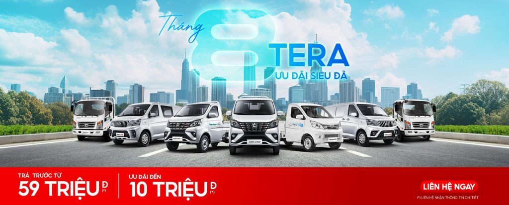 Tháng 8 ưu đãi teraco