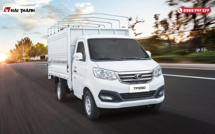 Với thiết kế nhỏ gọn Thaco TF230 là lựa chọn đáng cân nhắc cho các đơn vị vận tải nhỏ