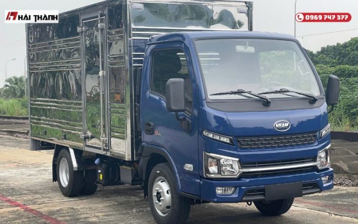 Xe tải Veam phiên bản thùng kín