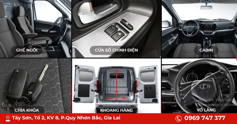 Nội thất và hệ thống trang thiết bị hiện đại