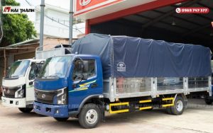 Tổng quan mẫu xe thùng dài 6m3 (mẫu mới) tại Ô Tô Tải Hải Thành