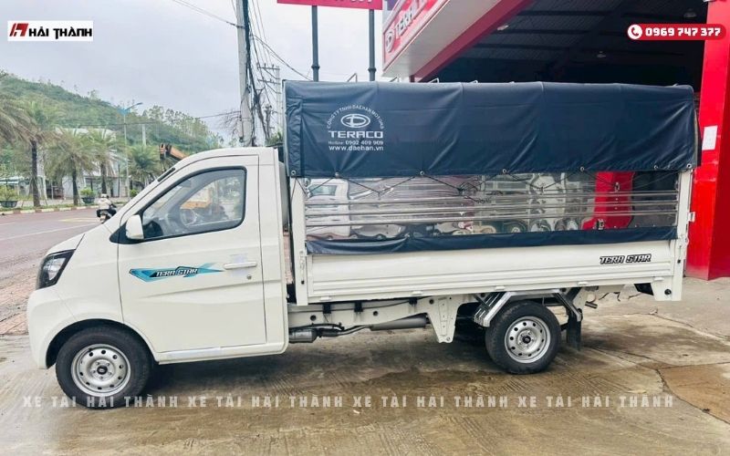 Mẫu xe tải Tera Star tải trọng 990kg thùng mui bạt