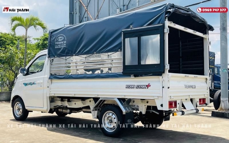 Xe tải Tera Star mẫu 1.25 tấn thùng mui bạt mở bửng